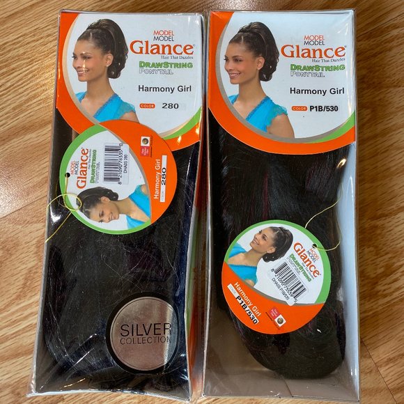 #104 GLANCE HARMONY GIRL DRAWSTRING PONYTAIL - Picture 4 of 5